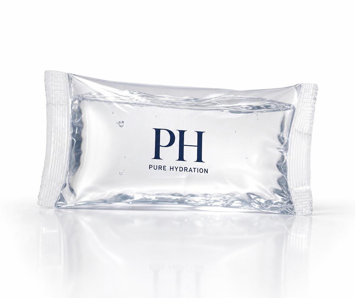 Water Pouch — PH Pure Hydration packaged drinking water
